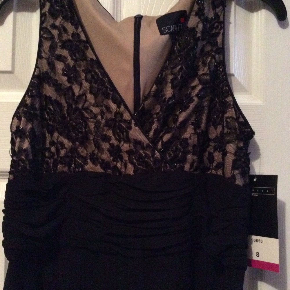 Scarlett, Black Dress, Sleeveless. Formal. Size 8. - Picture 2 of 4